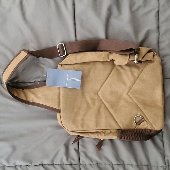 Canvas Messenger Bag - Picture 2 of 5